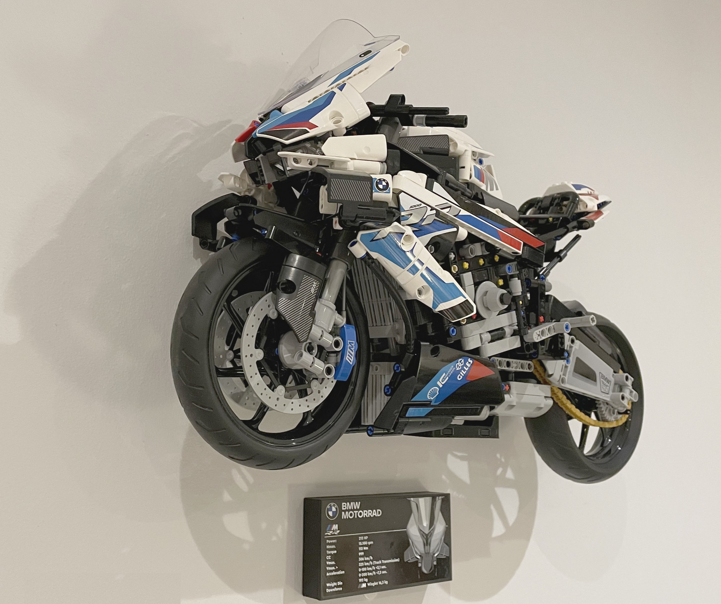 Zestaw uchwytów na zestaw LEGO 42130 MOTOCYKL MOTOR BMW M 1000 RR