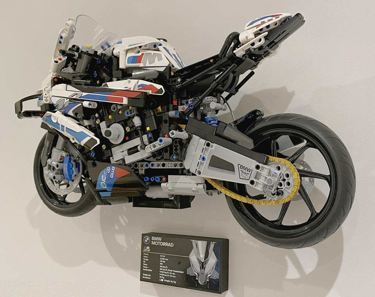 Zestaw uchwytów na zestaw LEGO 42130 MOTOCYKL MOTOR BMW M 1000 RR