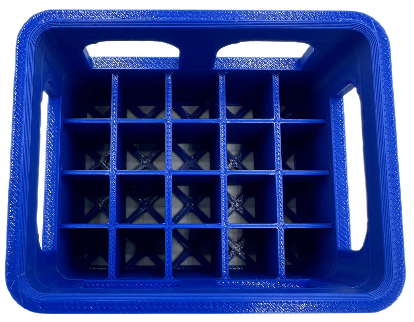 Organizer na baterie AAA koszyk etui - niebieski