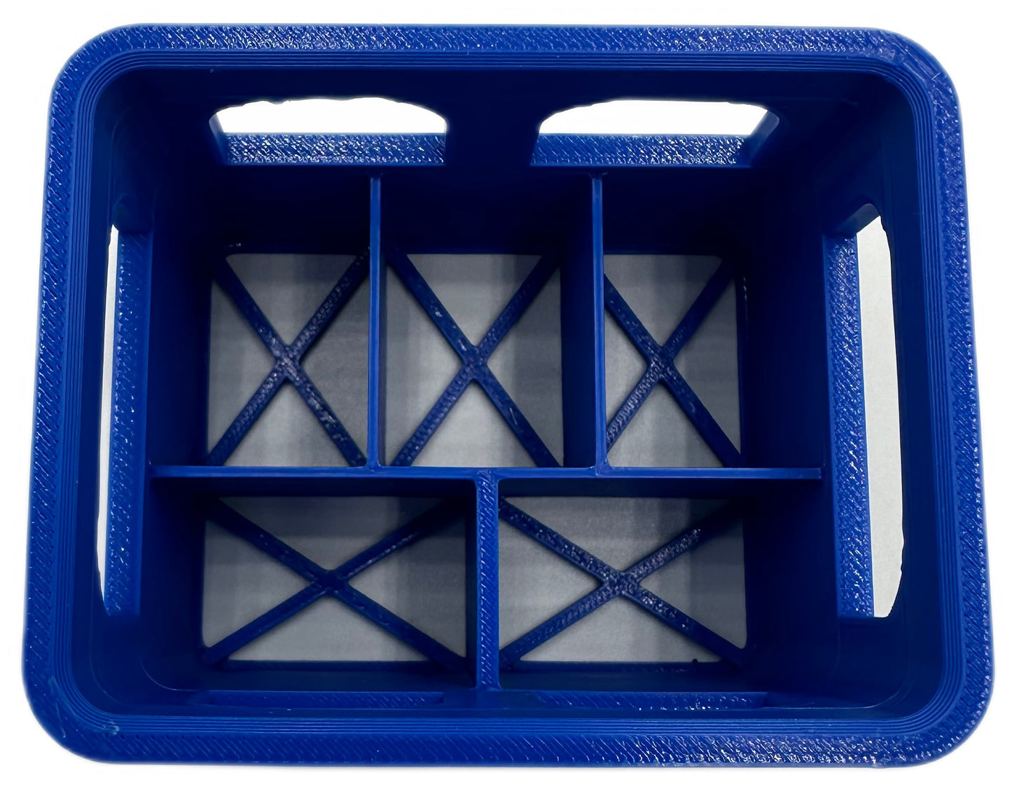 Organizer na baterie 9V koszyk etui - niebieski