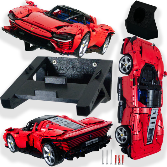 Uchwyt na ścianę 2 pozycje na zestaw LEGO Ferrari Daytona SP3 42143