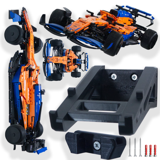 Uchwyt na ścianę 3 pozycje na zestaw LEGO 42141 McLaren Formula 1 Technic