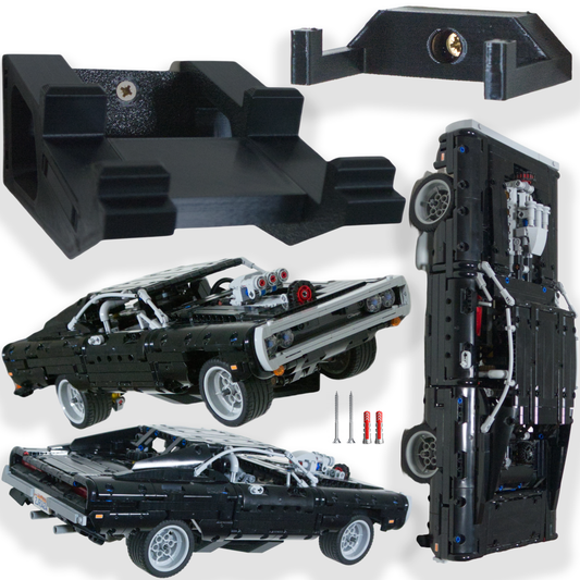 Zestaw dwóch uchwytów na zestaw LEGO DOM'S DODGE CHARGER 42111