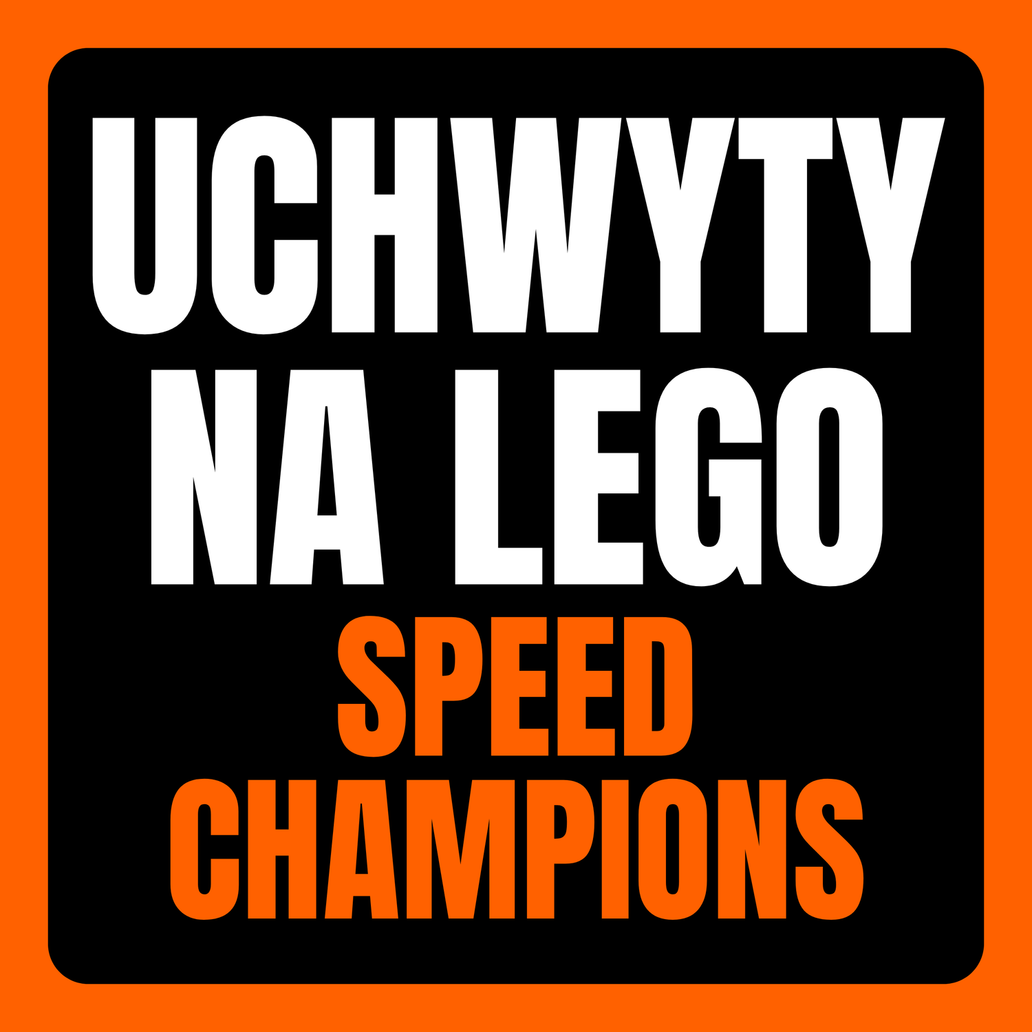 Wieszaki na zestawy LEGO Speed Champions – Uchwyty naścienne do klocków