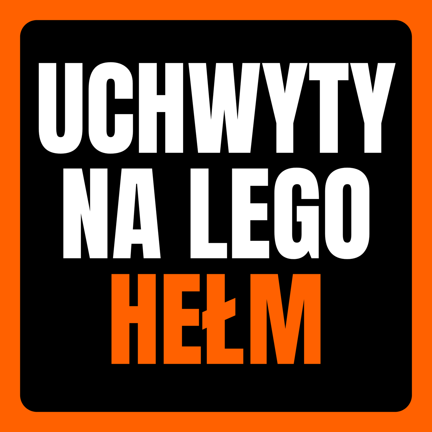 Wieszaki na zestawy LEGO Hełm  – Uchwyty naścienne do klocków