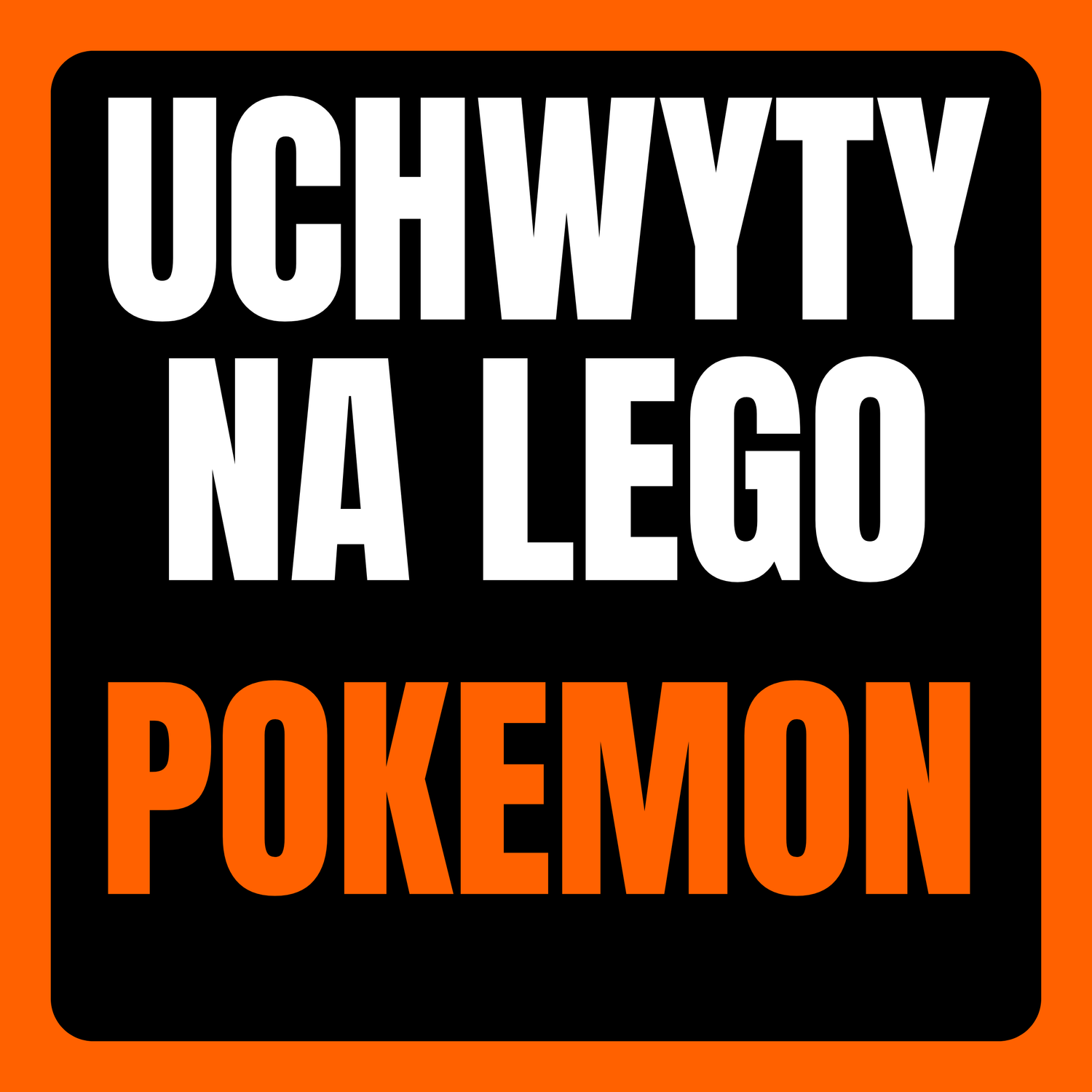 Wieszaki na zestawy LEGO Pokemon – Uchwyty naścienne do Klocków
