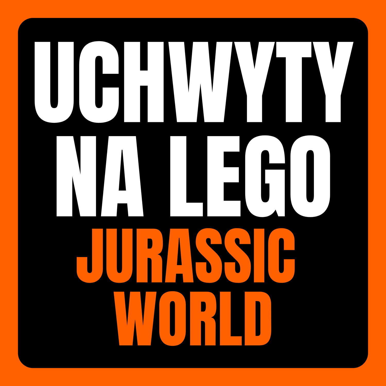 Wieszaki na zestawy LEGO Jurassic World – Uchwyty naścienne do klocków