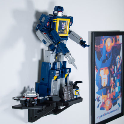Transformers Soundwave 10358 - Uchwyt Na Ścianę Wieszak Naścienny Na LEGO