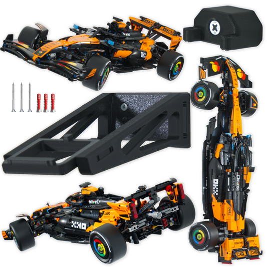 Mclaren MCL39 F1 42228 - Uchwyt Na Ścianę Na LEGO Formułę - Poziomy Pionowy