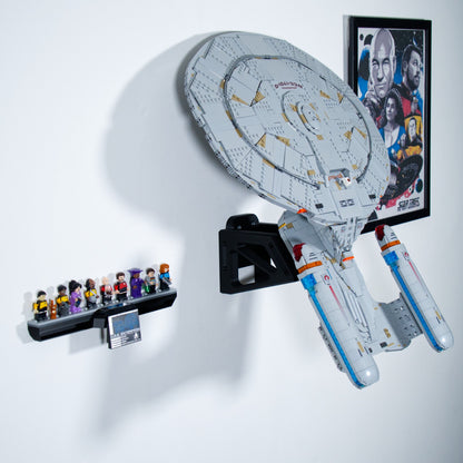 Star Trek: U.S.S. Enterprise NCC-1701-D 10356 - Uchwyt Na Ścianę Na LEGO