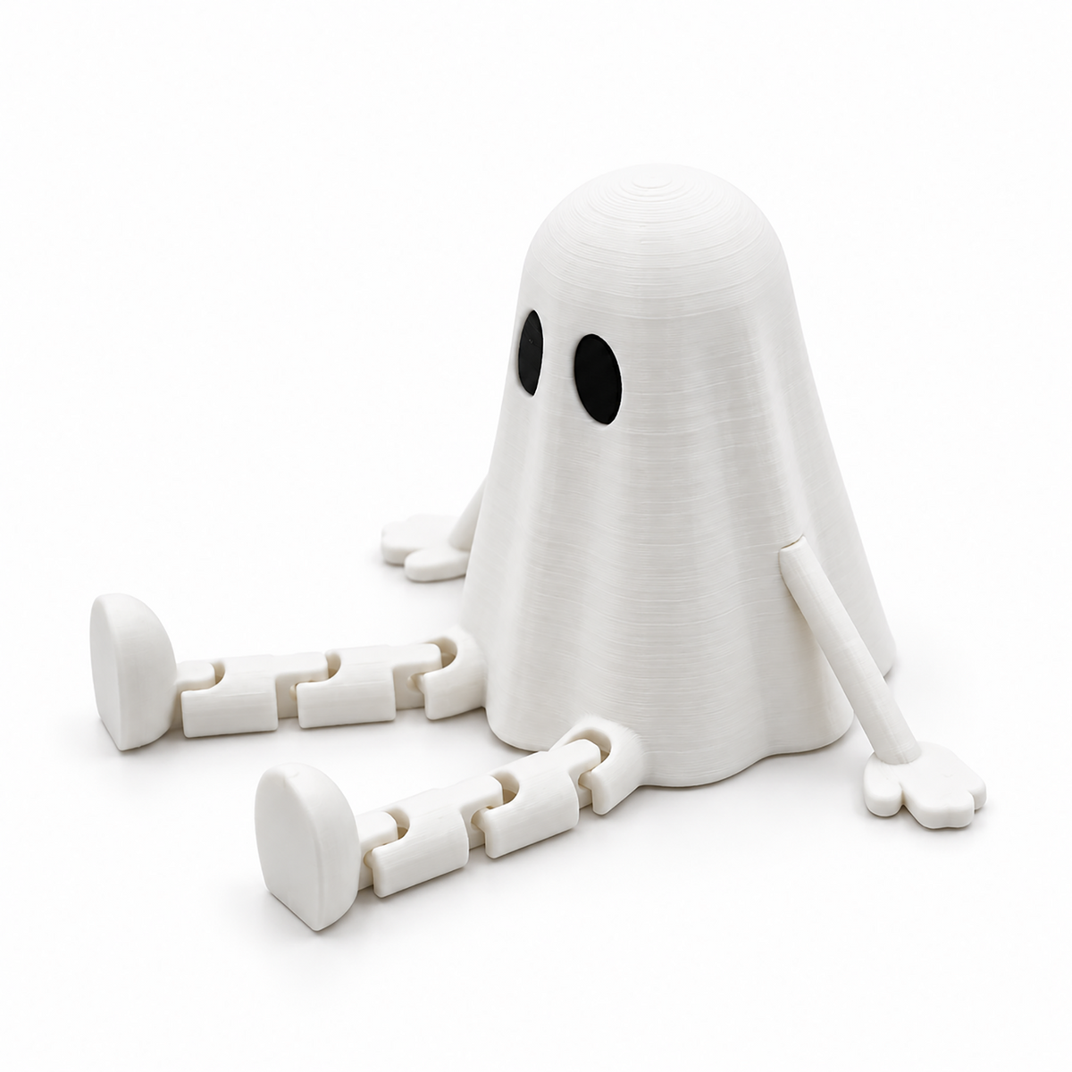 Duch Halloween z Ruchomymi Nogami Figurka Jesienna Dekoracja Ozdoba