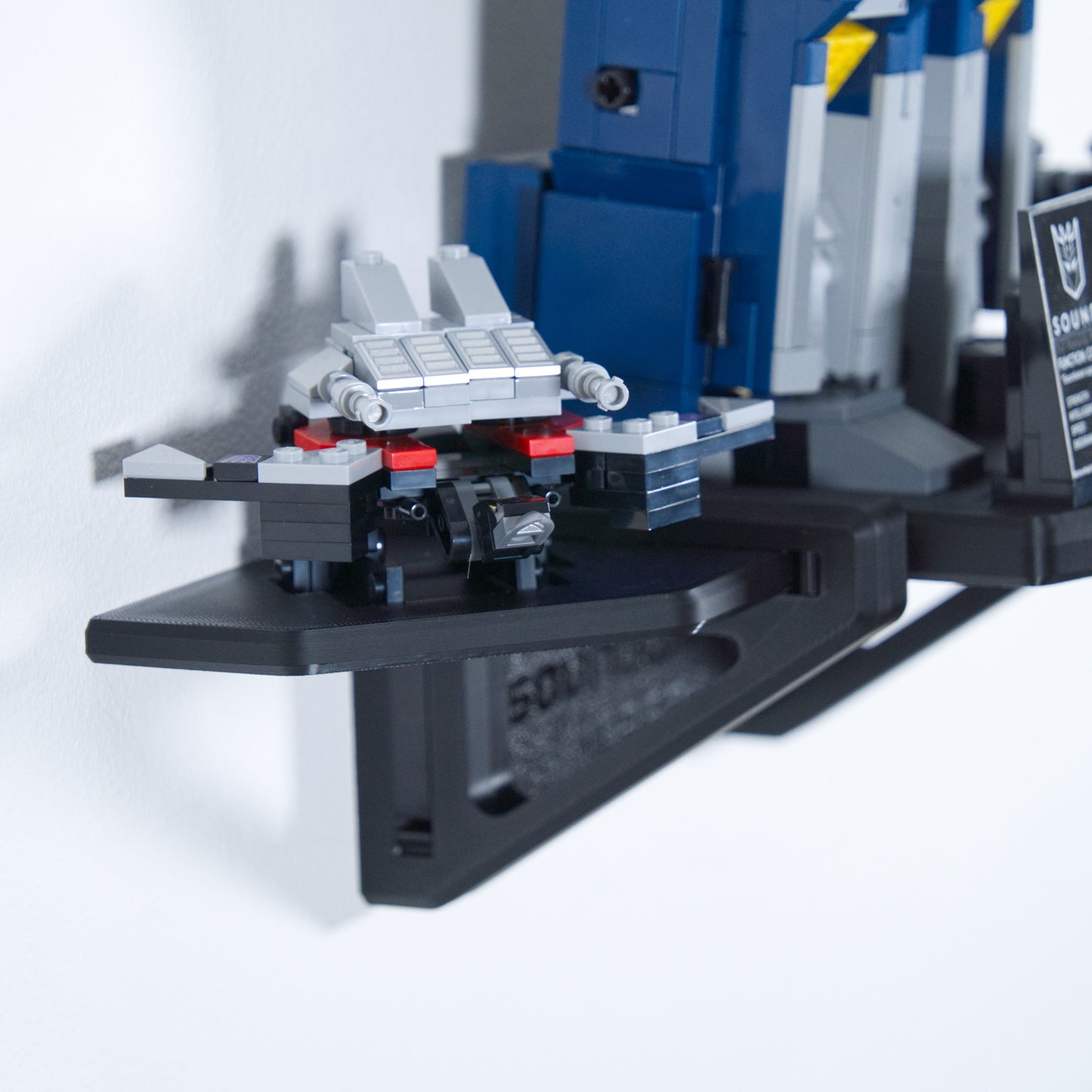 Transformers Soundwave 10358 - Uchwyt Na Ścianę Wieszak Naścienny Na LEGO