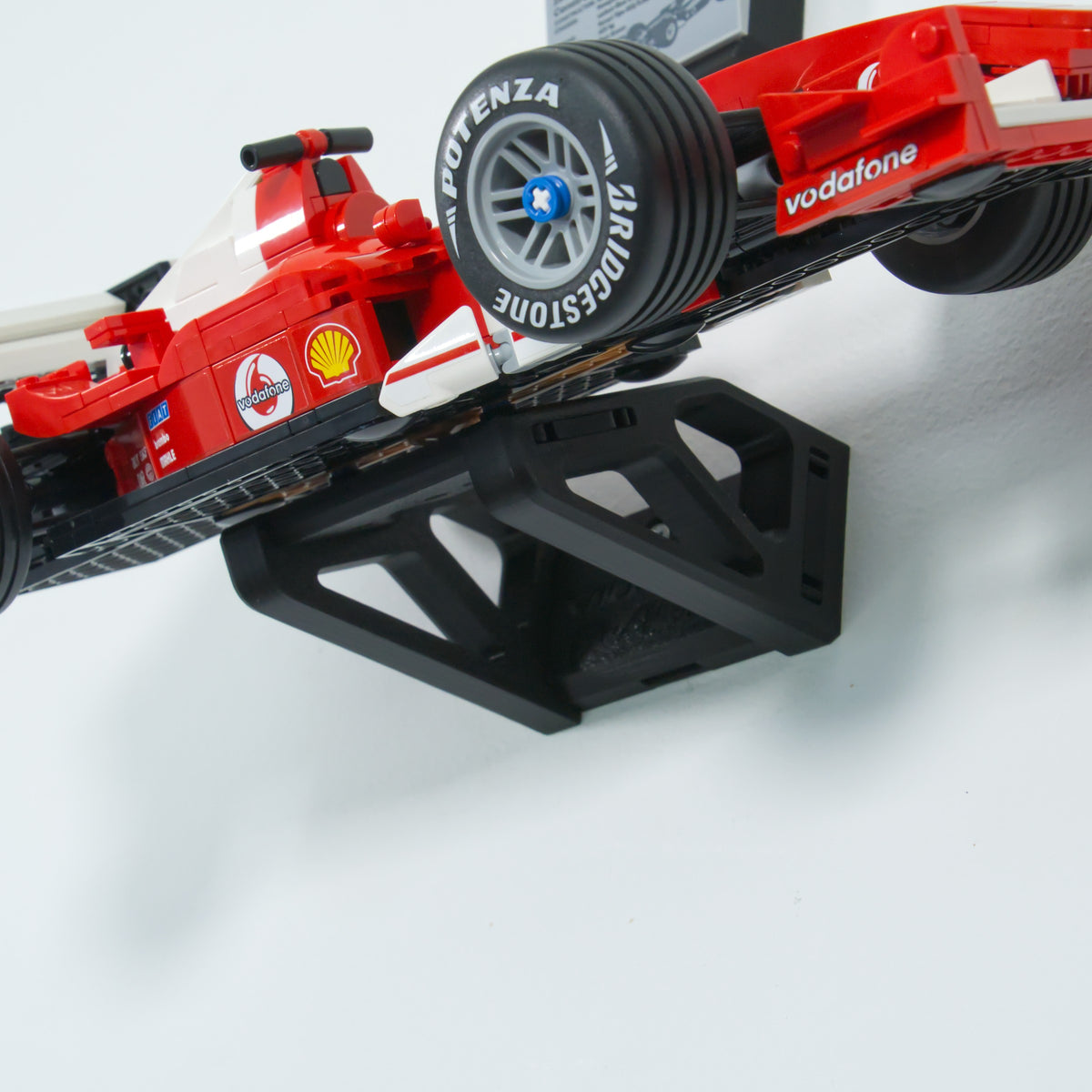 Ferrari F1 Schumacher 11375 - Uchwyt Na Ścianę Wieszak na LEGO Bolid
