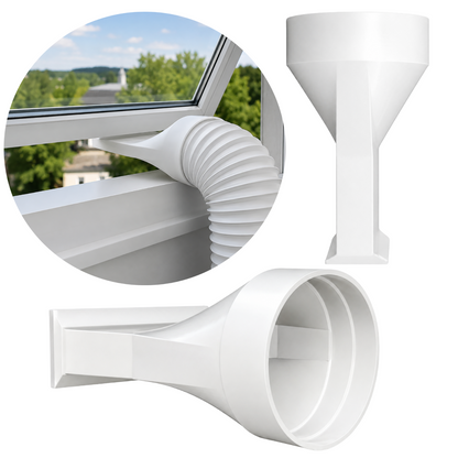 Adapter Klimatyzatora Do Rury FI130 130mm Okna Odprowadzanie Ciepła w Domu