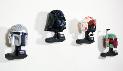 Uchwyt na ścianę na ZESTAW KLOCKÓW LEGO HEŁM + ZESTAW MONTAŻOWY - 2 szt