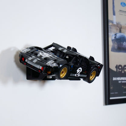 Ford GT40 MKII 1966 42223 - Uchwyt Na Ścianę Na LEGO - Poziomy i Pionowy