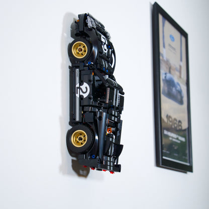 Ford GT40 MKII 1966 42223 - Uchwyt Na Ścianę Na LEGO - Poziomy i Pionowy