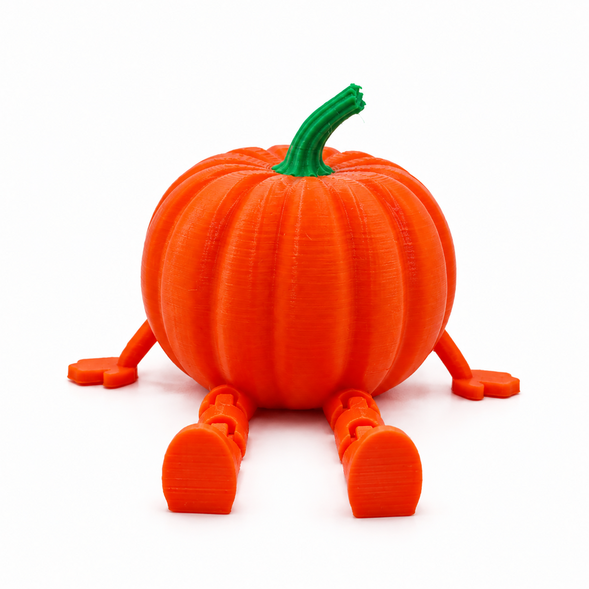 Dynia Halloween z Ruchomymi Nogami Figurka Jesienna Dekoracja Ozdoba
