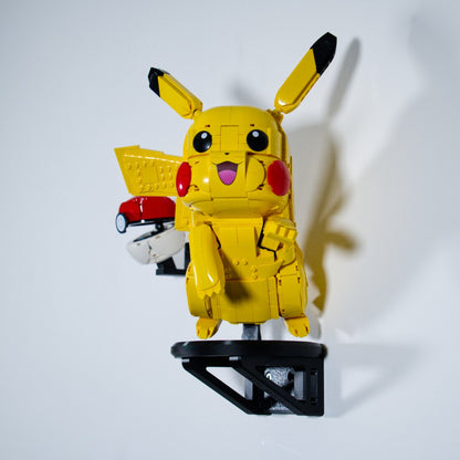Pikachu i Pokeball 72152 - Uchwyt Na Ścianę Wieszak Naścienny Na LEGO