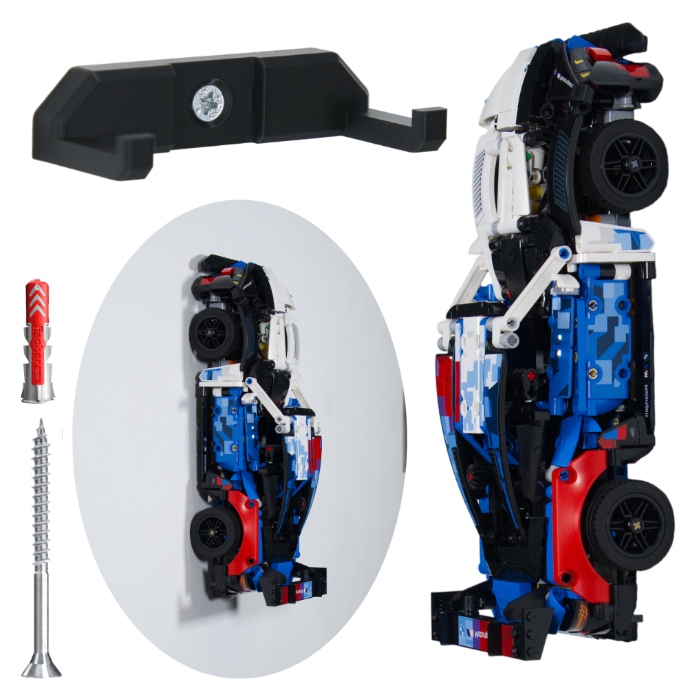 BMW M4 GT3 - 42226 - Uchwyt Na Ścianę Wieszak Na LEGO Samochód