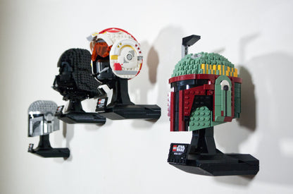 Uchwyt na ścianę na ZESTAW KLOCKÓW LEGO HEŁM + ZESTAW MONTAŻOWY - 2 szt