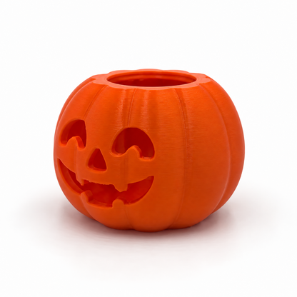 Dynia Halloween Lampion ze Świeczką LED Dekoracja Jesienna Ozdoba