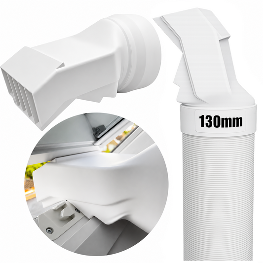 Adapter Wyjścia Klimatyzacji Do Okna Dachowego VELUX Poddasze Do Rury 130mm