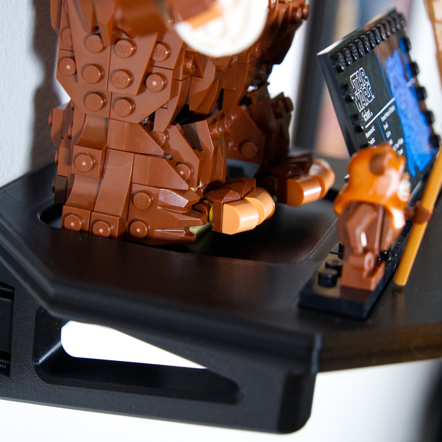 Ewok Wicket 75430 - Uchwyt Na Ścianę Wieszak Naścienny Na LEGO Star Wars