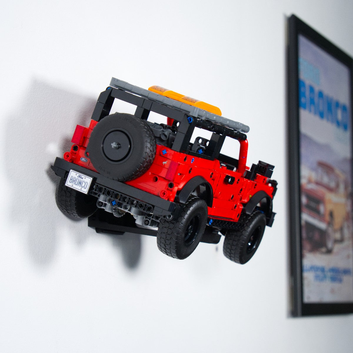 Ford Bronco 42213 - Uchwyt Na Ścianę Na LEGO Samochód - Poziomy Pionowy