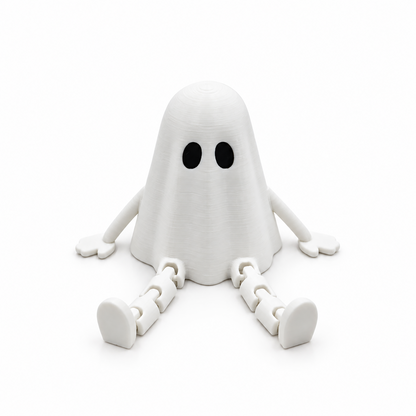 Duch Halloween z Ruchomymi Nogami Figurka Jesienna Dekoracja Ozdoba