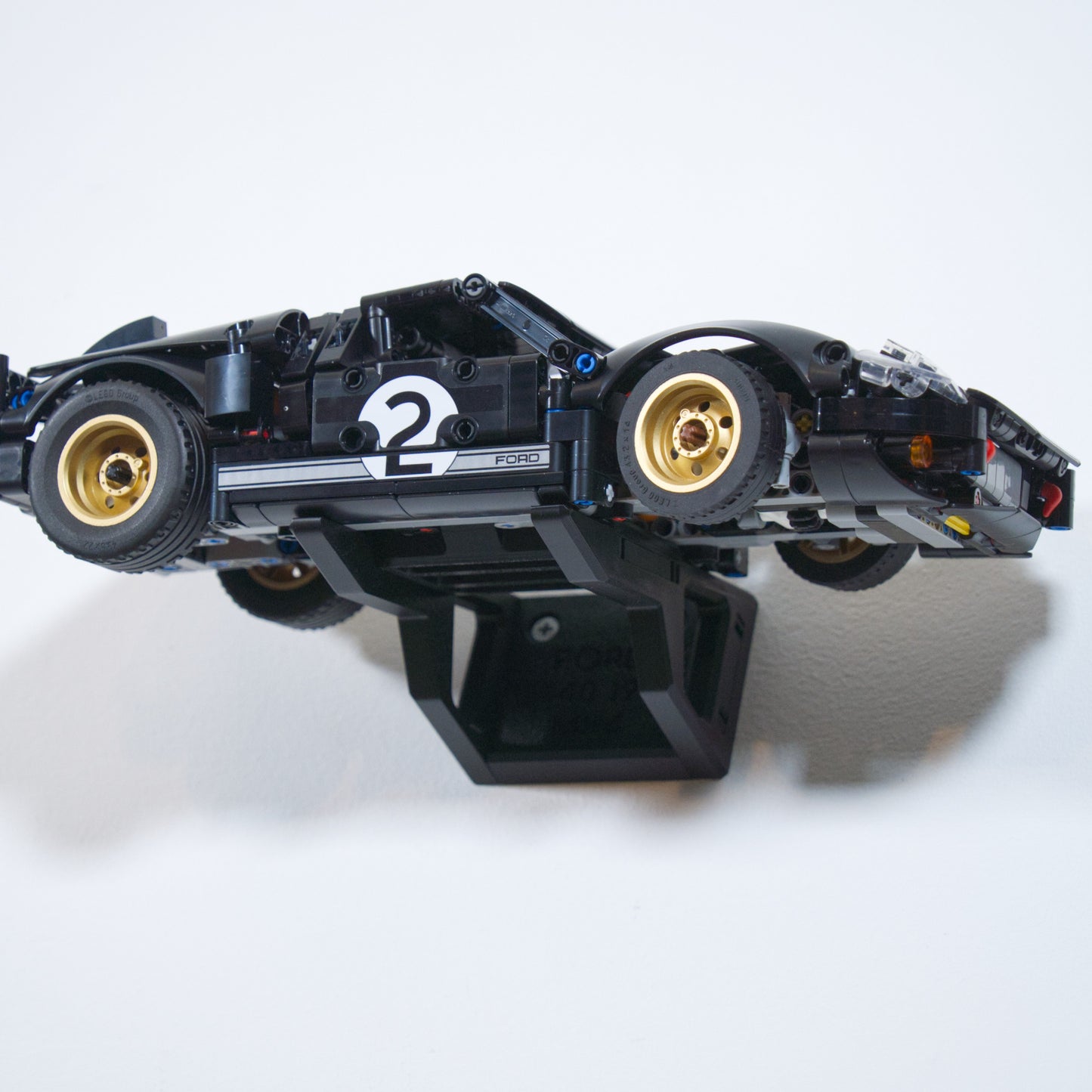 Ford GT40 MKII 1966 42223 - Uchwyt Na Ścianę Na LEGO - Poziomy i Pionowy