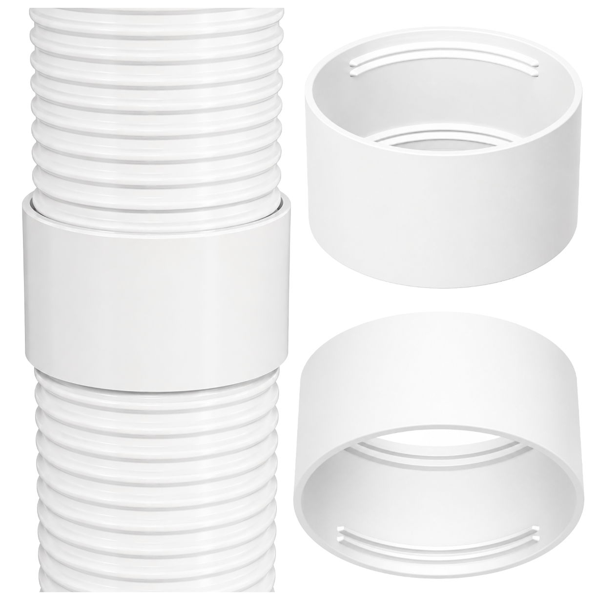 Złącze Redukcyjne Do Rur Klimatyzatora Przenośnego 15cm / 15cm LELEMAKERS