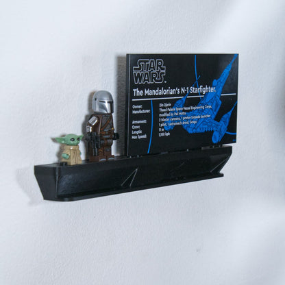 Myśliwiec N-1 Mandalorianina 75442 - Uchwyt Wieszak Na Ścianę Na Statek LEGO