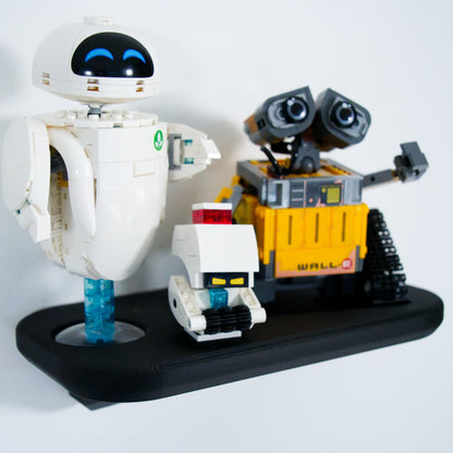 WALL-E i EVA Robot Walli 43279 - Uchwyt Na Ścianę Wieszak Naścienny Na LEGO