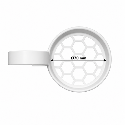 Uchwyt Basenowy Na Napój Kubek Do Basenu z Klipsem 38mm Do Zawieszenia 4szt