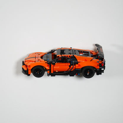 Bugatti Chiron Pur Sport 42222 - Uchwyt Na Ścianę Na LEGO Samochód - Poziomy Pionowy