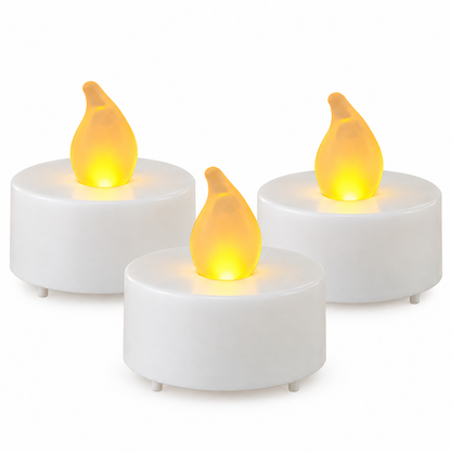 3 Duszki Duchy Halloween Lampiony Dekoracyjne + 3 Świeczki LED Zestaw Ozdób