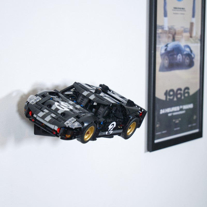 Ford GT40 MKII 1966 42223 - Uchwyt Na Ścianę Na LEGO - Poziomy i Pionowy