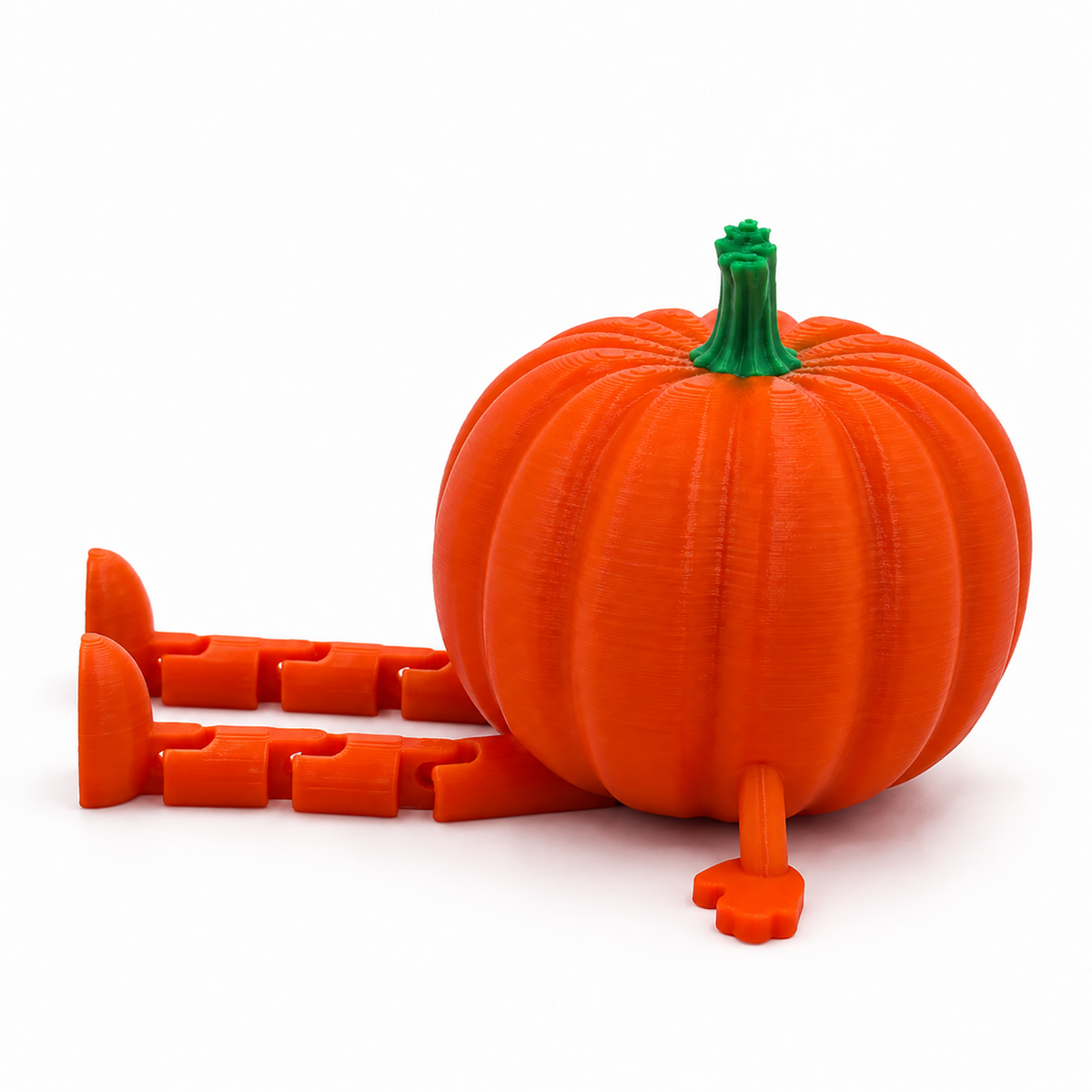 Dynia Halloween z Ruchomymi Nogami Figurka Jesienna Dekoracja Ozdoba