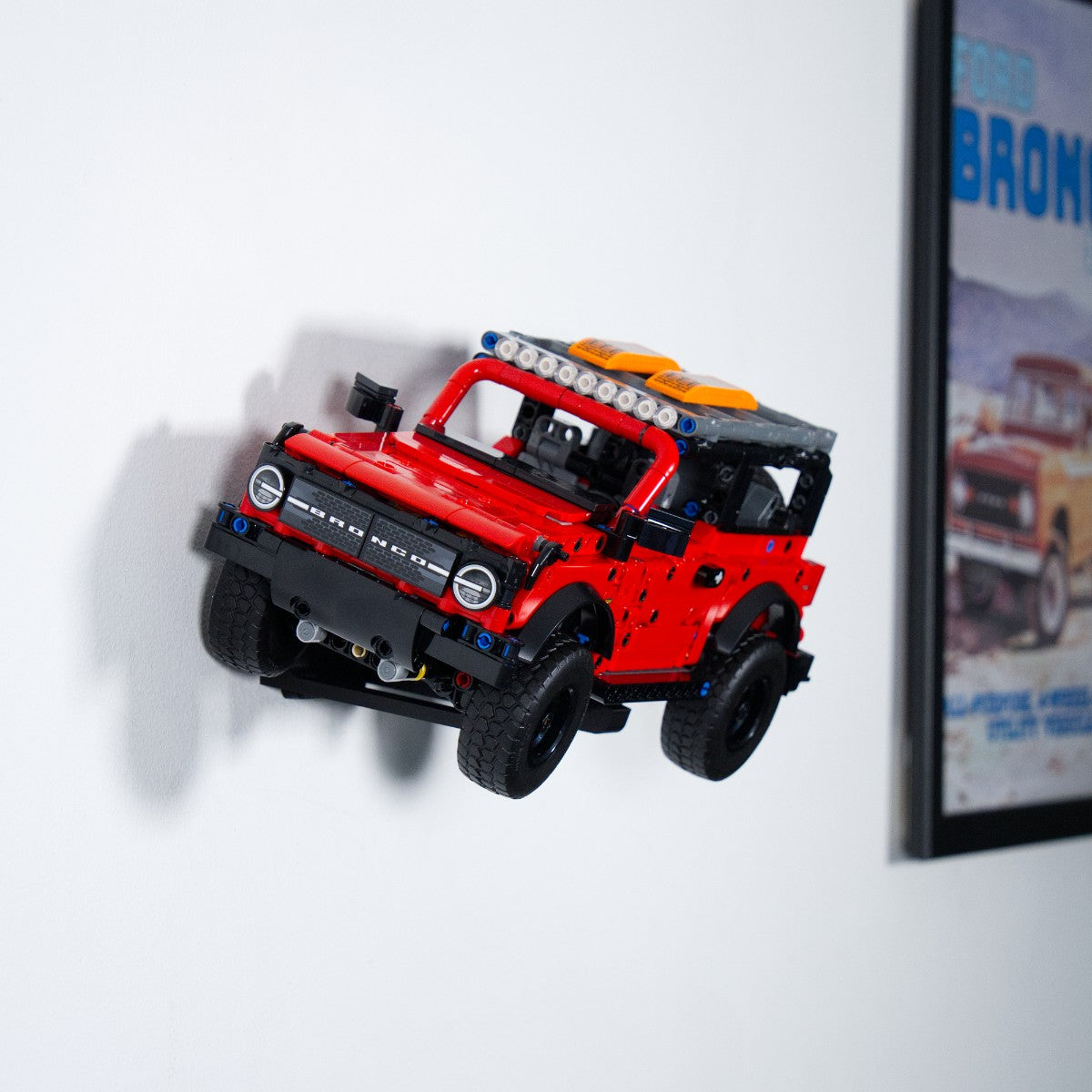 Ford Bronco 42213 - Uchwyt Na Ścianę Na LEGO Samochód - Poziomy Pionowy