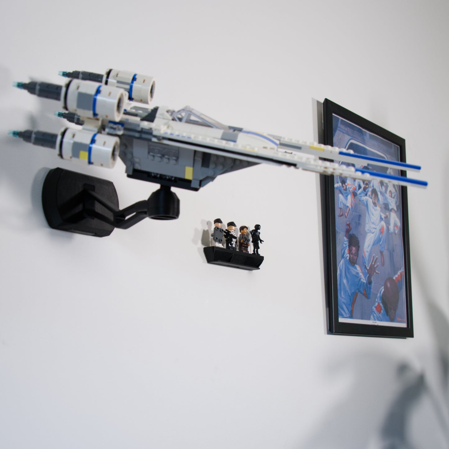 Myśliwiec U-Wing Rebelii 75399 - Uchwyt Wieszak Na Ścianę Na Zestaw LEGO