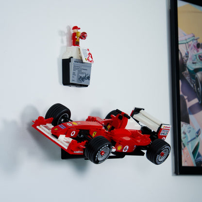 Ferrari F1 Schumacher 11375 - Uchwyt Na Ścianę Wieszak na LEGO Bolid