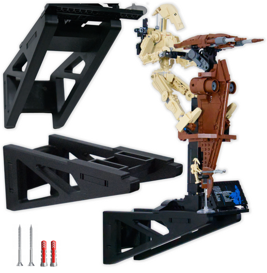 Droid Bojowy z Platformą STAP 75428 - Uchwyt Na Ścianę Wieszak Na LEGO