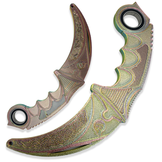 Karambit fidget toy spinner keyrambit keyspinner