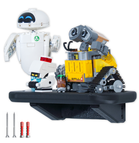 WALL-E i EVA Robot Walli 43279 - Uchwyt Na Ścianę Wieszak Naścienny Na LEGO
