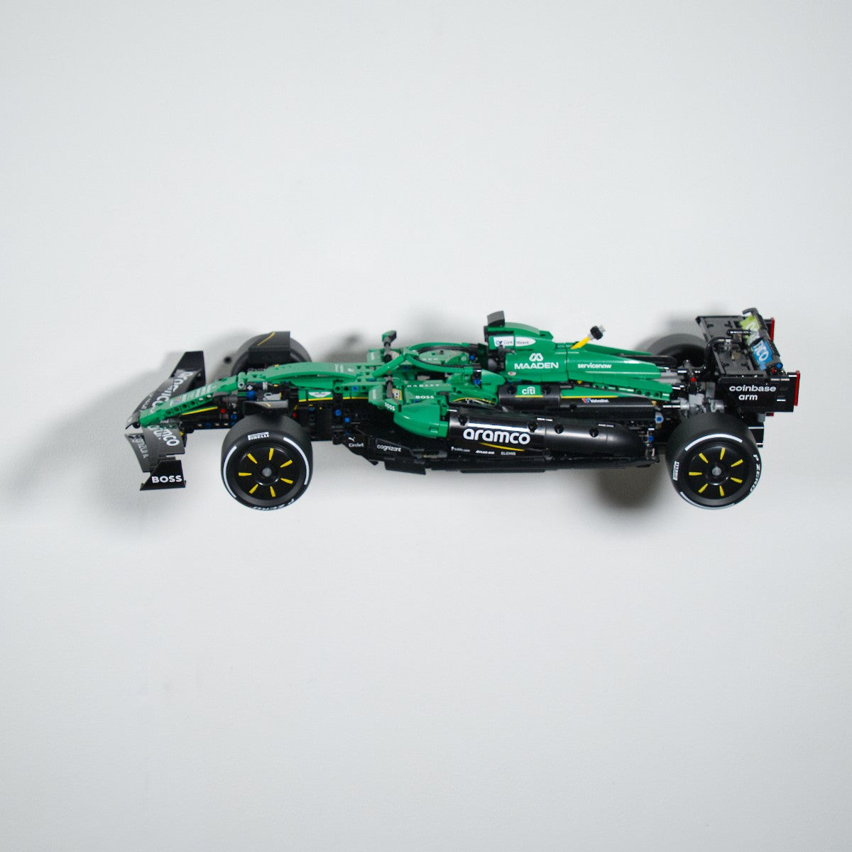 Aston Martin F1 42240 - Uchwyt Na Ścianę Na LEGO Formułę - Poziomy Pionowy