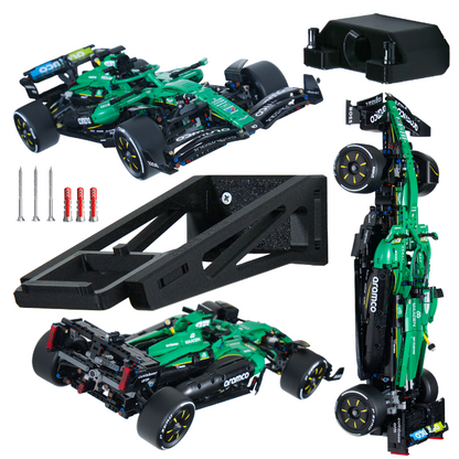 Aston Martin F1 42240 - Uchwyt Na Ścianę Na LEGO Formułę - Poziomy Pionowy