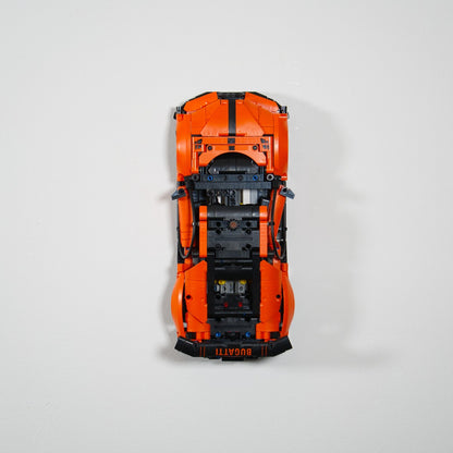 Bugatti Chiron Pur Sport 42222 - Uchwyt Na Ścianę Na LEGO Samochód - Poziomy Pionowy