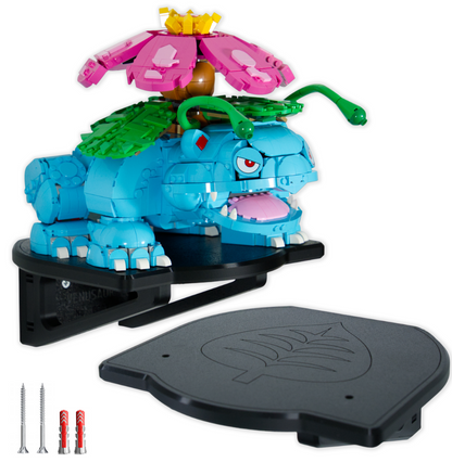 Venusaur z Zestawu 72153 - Uchwyt Na Ścianę Wieszak Naścienny Na LEGO
