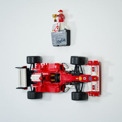 Ferrari F1 Schumacher 11375 - Uchwyt Na Ścianę Wieszak na LEGO Bolid